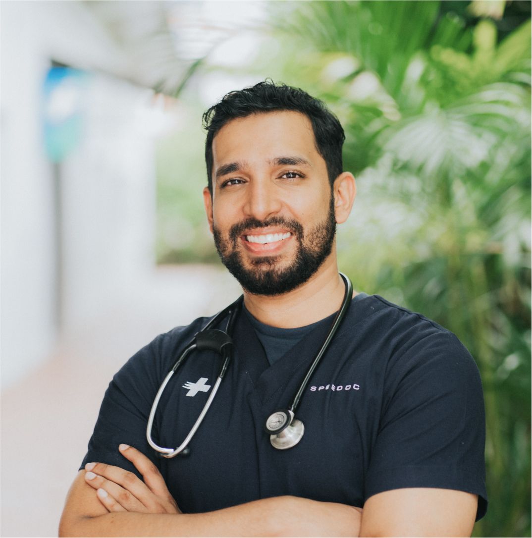 portrait photo of speedoc certified doctor