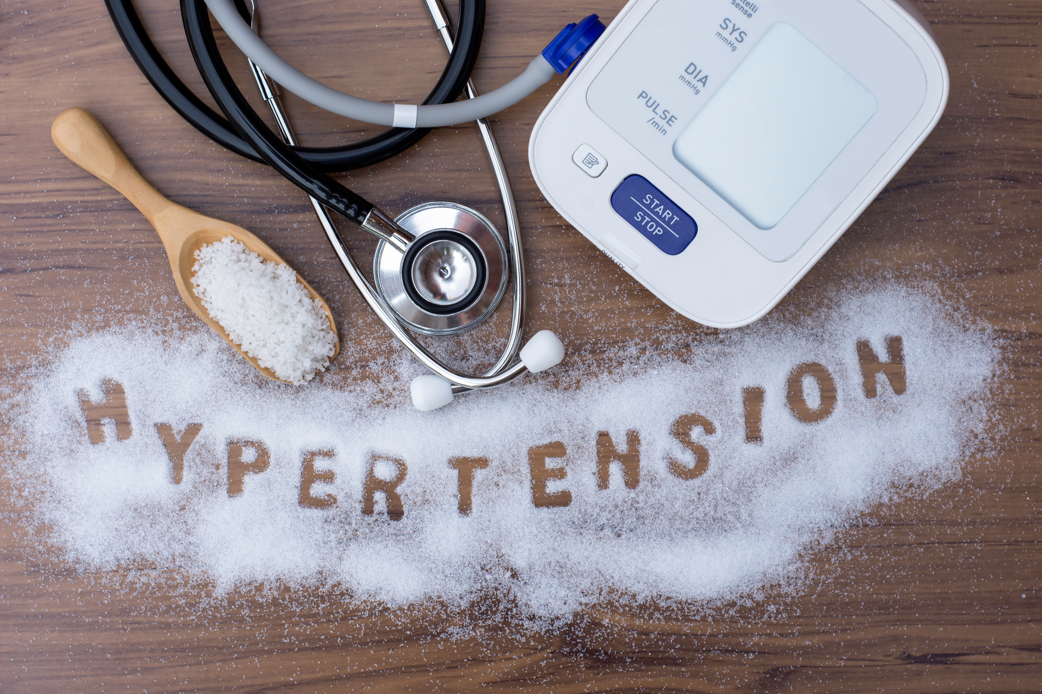 Hypertension high salt and high blood pressure machine