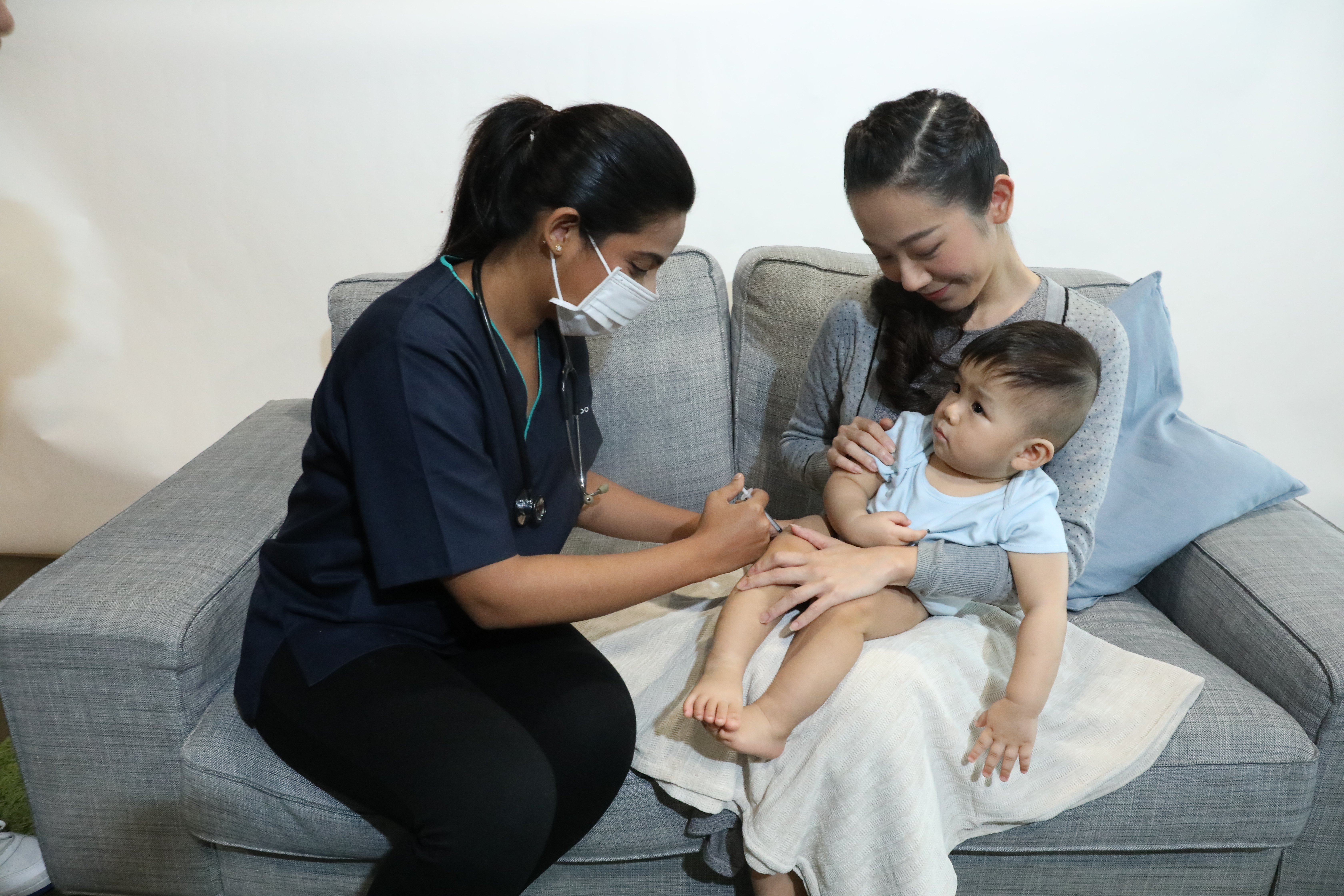 Speedoc home-based baby vaccination Singapore